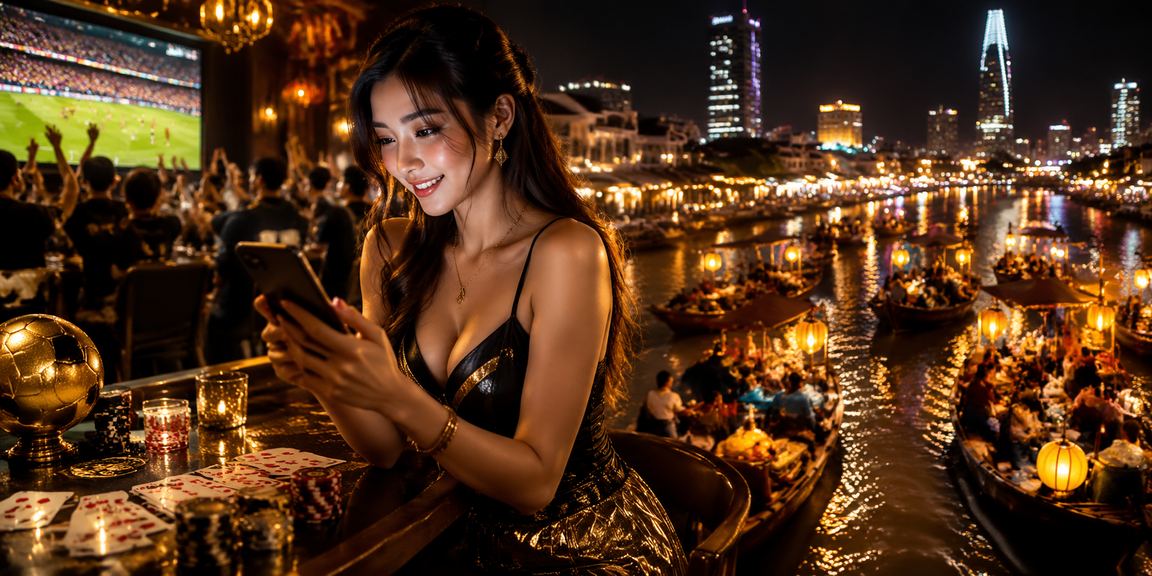 Không gian chơi bài neon về đêm tại Hồ Chí Minh dành cho người chơi cấp cao