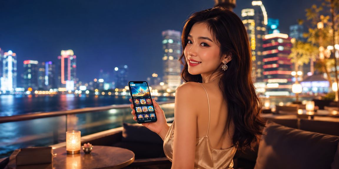 Người chơi đăng nhập tài khoản casino trên điện thoại tại bãi biển Hồ Chí Minh